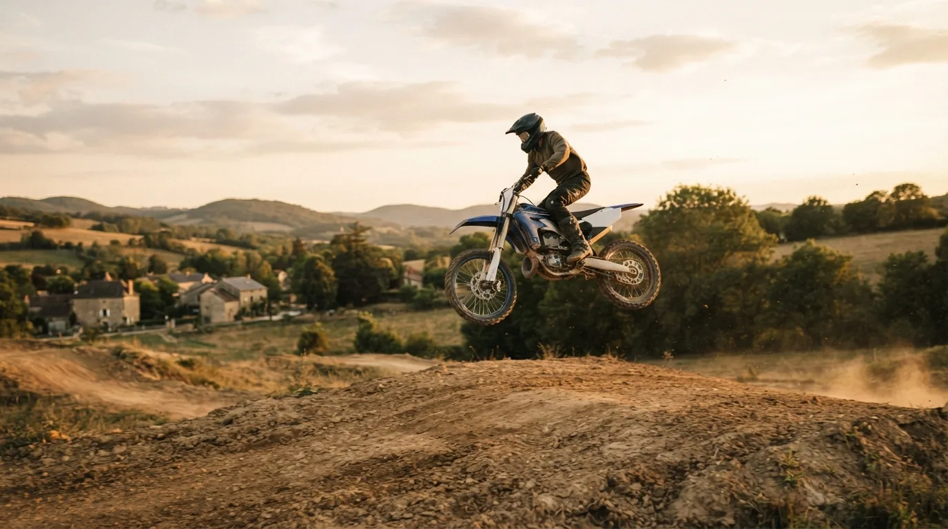 Journée éducative motocross d'Uzelle