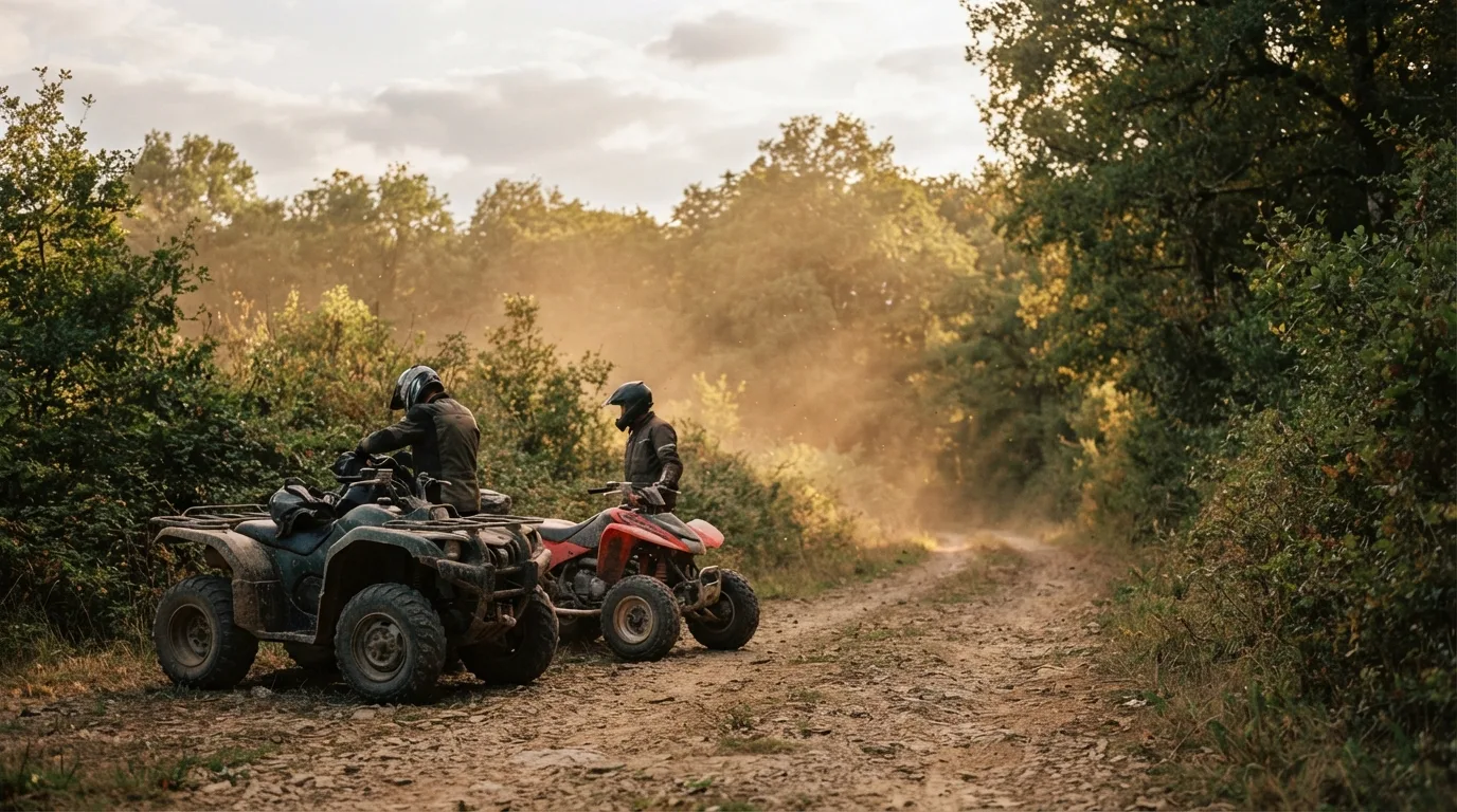 Quad et SSV — Bretagne