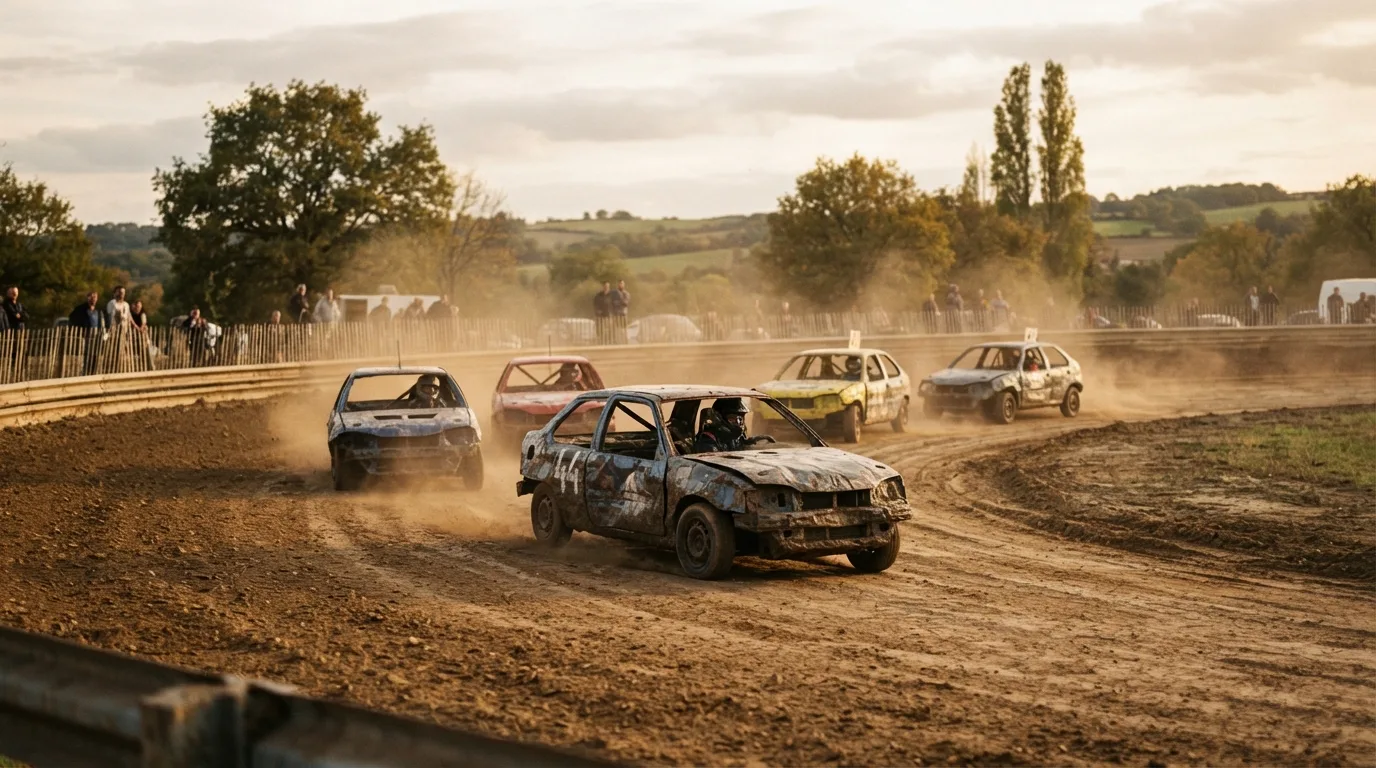 Courses de stock-car à Niederschaeffolsheim